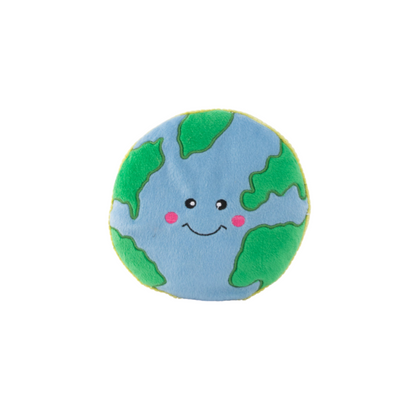 ZippyPaws Squeakie Pattiez - Earth Dog Toy