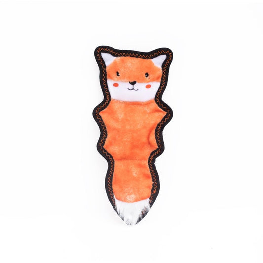 ZippyPaws Z-Stitch Skinny Peltz - Fox Dog Toy