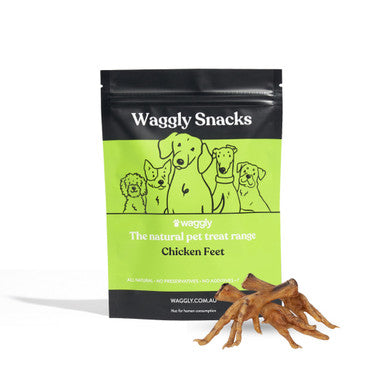 Waggly Snacks Chicken Feet Dog Treats