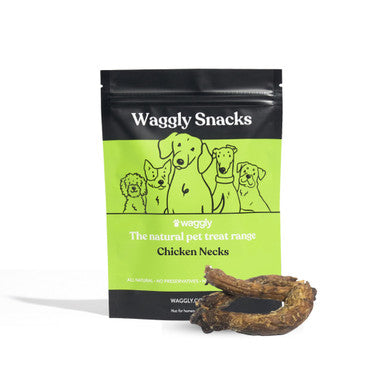 Waggly Snacks Chicken Necks Dog Treats