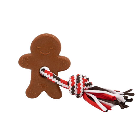 Holiday ZippyTuff Teether - Gingerbread Man