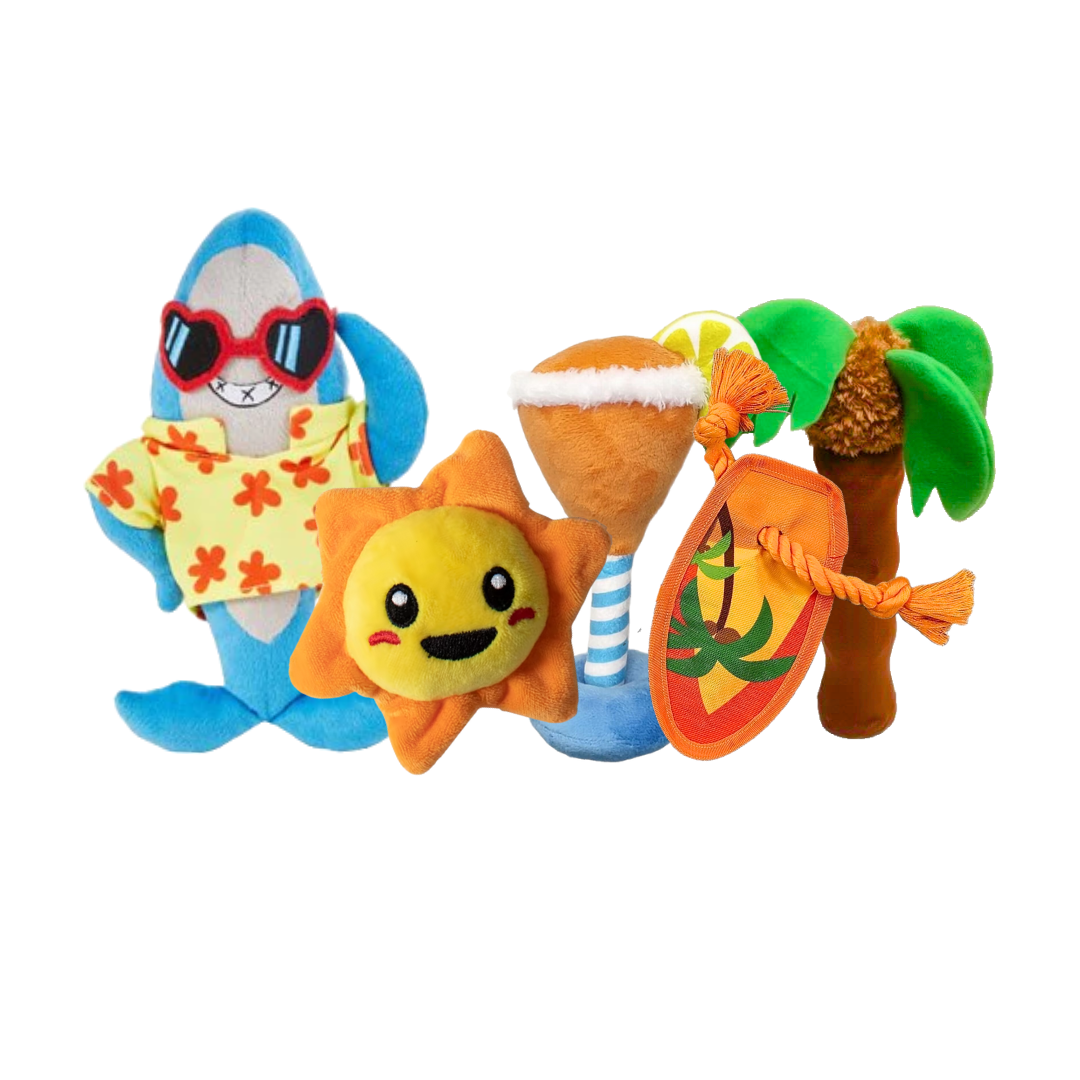 Waggly Paws in Paradise Toy Bundle