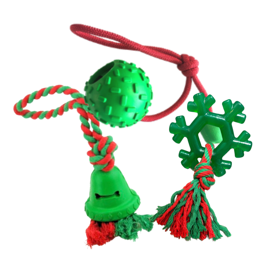 Jingle Dog Toy Trio Bundle