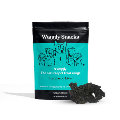 Waggly Snacks Kangaroo Liver Dog Treats