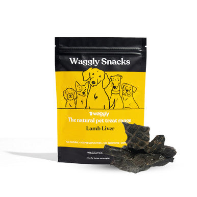 Waggly Snacks Lamb Liver Dog Treats