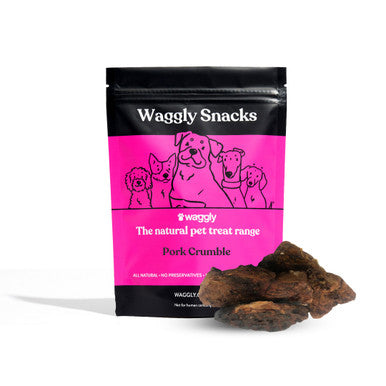 Waggly Snacks Pork Crumble Dog Treats