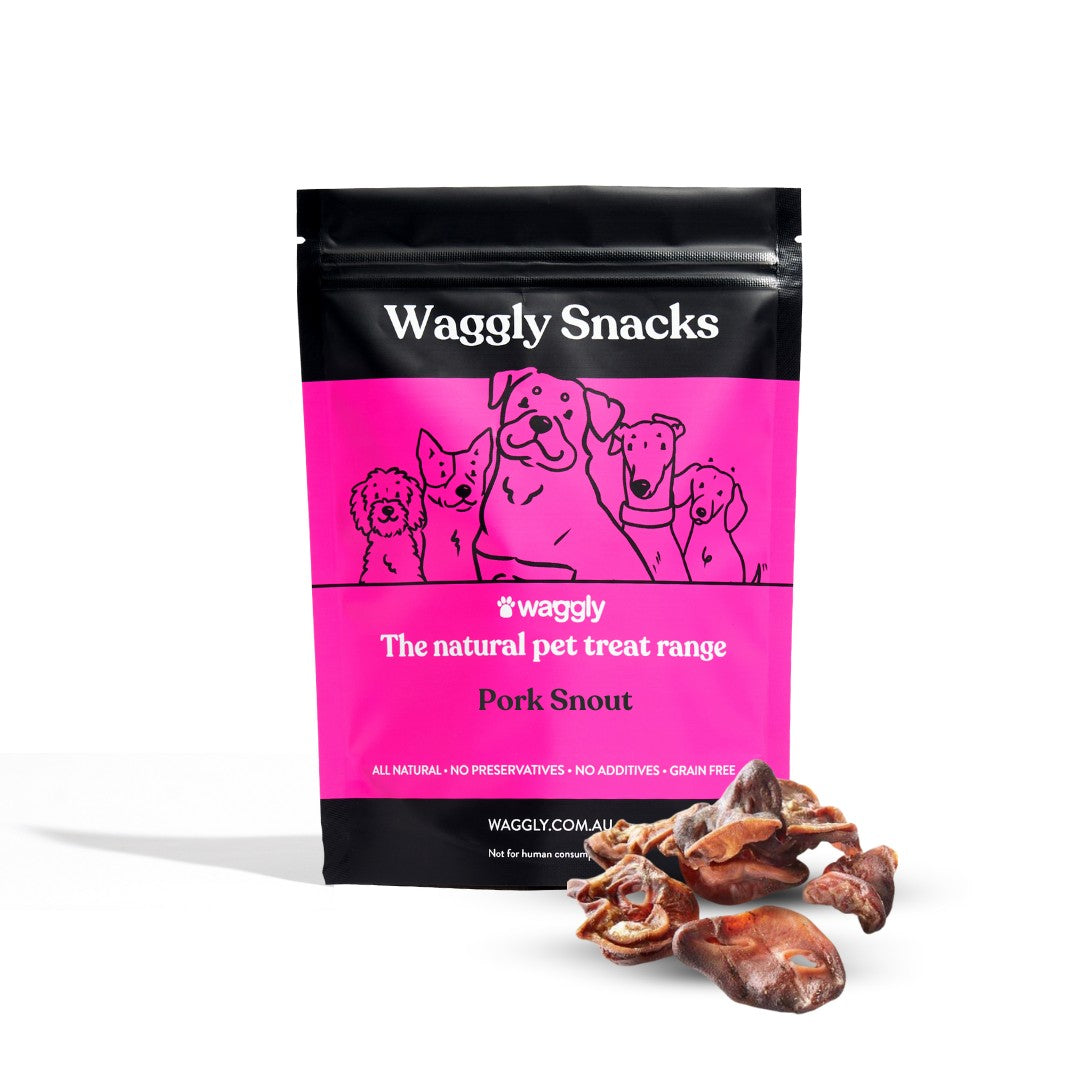 Waggly Snacks Pork Snout Dog Treats