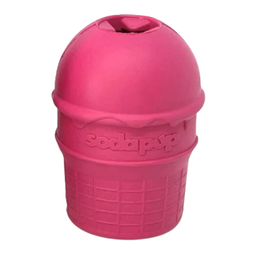 SodaPup Rubber Icecream Cone Dog Toy