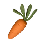 Waggly Rubber  Carrot Squeaker Dog Toy