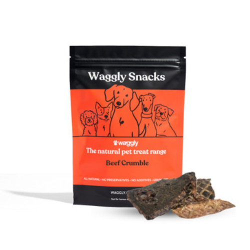 Waggly Snacks Beef Crumble Dog Treats