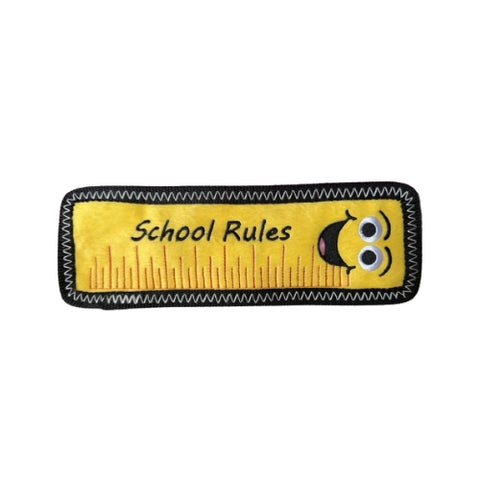 Waggly DuraPlay School Rules Dog Toy