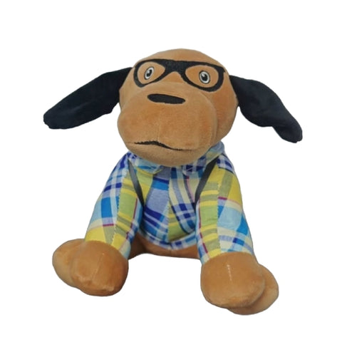 Waggly Plush Teacher's Pet Dog Toy