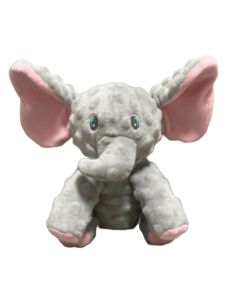 Waggly Plush Elephant Dog Toy