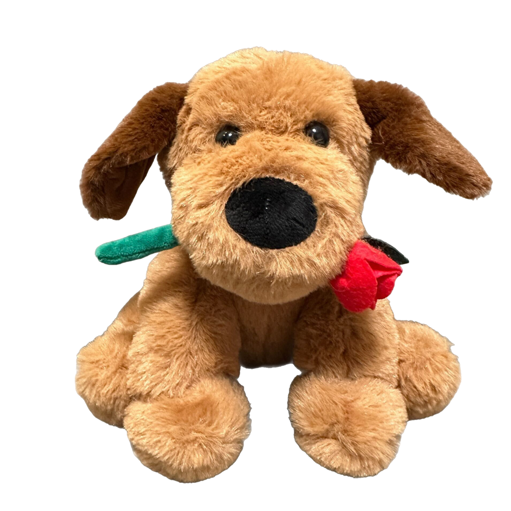 Waggly Plush Loveable Pooch Dog Toy