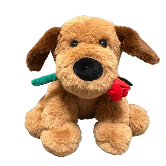 Waggly Plush Loveable Pooch Dog Toy