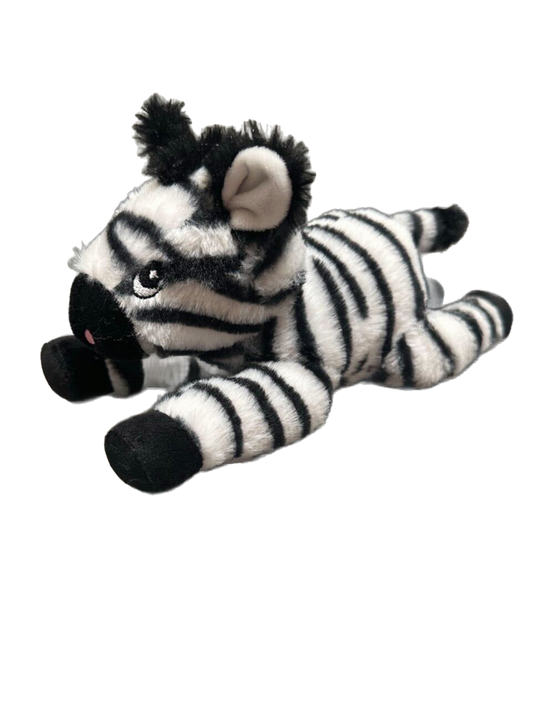 Waggly Plush Zebra Dog Toy