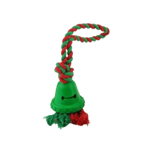 Waggly Rope Jingle Bells Dog Toy