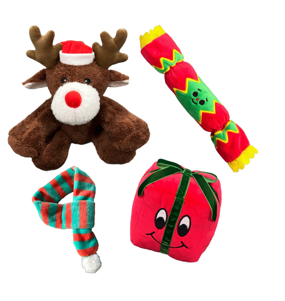 Waggly Holiday Cheer Toy Pack