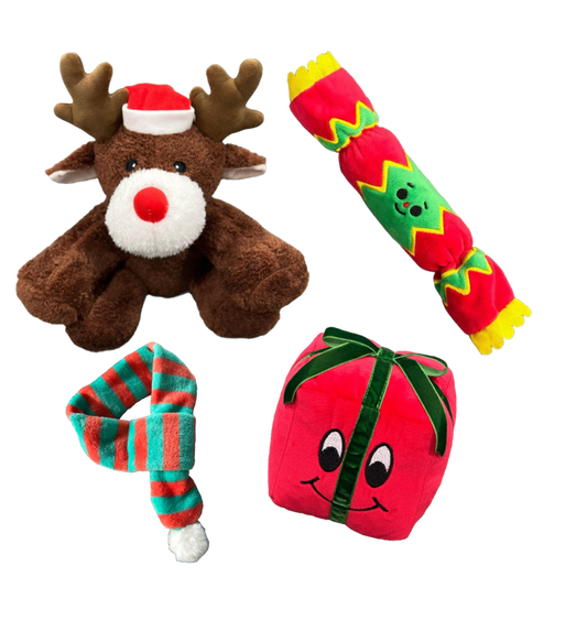 Waggly Holiday Cheer Toy Pack