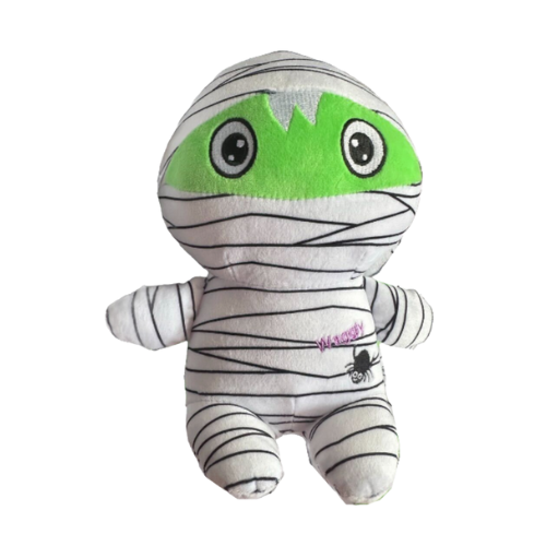 Waggly Plush Wrap-It-Up Mummy Dog Toy