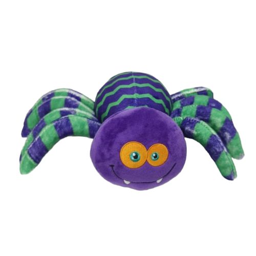 Waggly Plush Spooky Spider Dog Toy