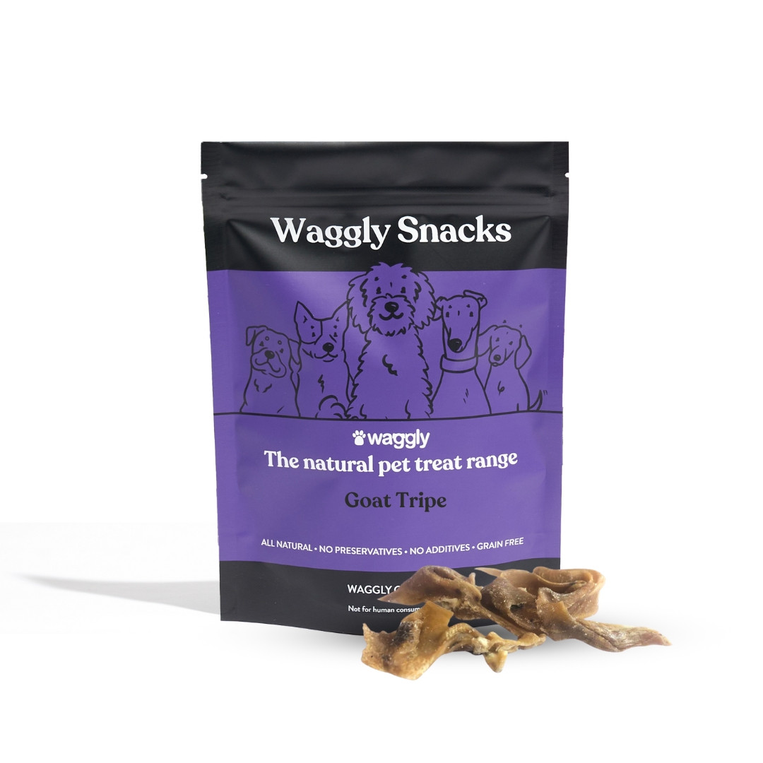 Waggly Snacks Goat Tripe Dog Treats